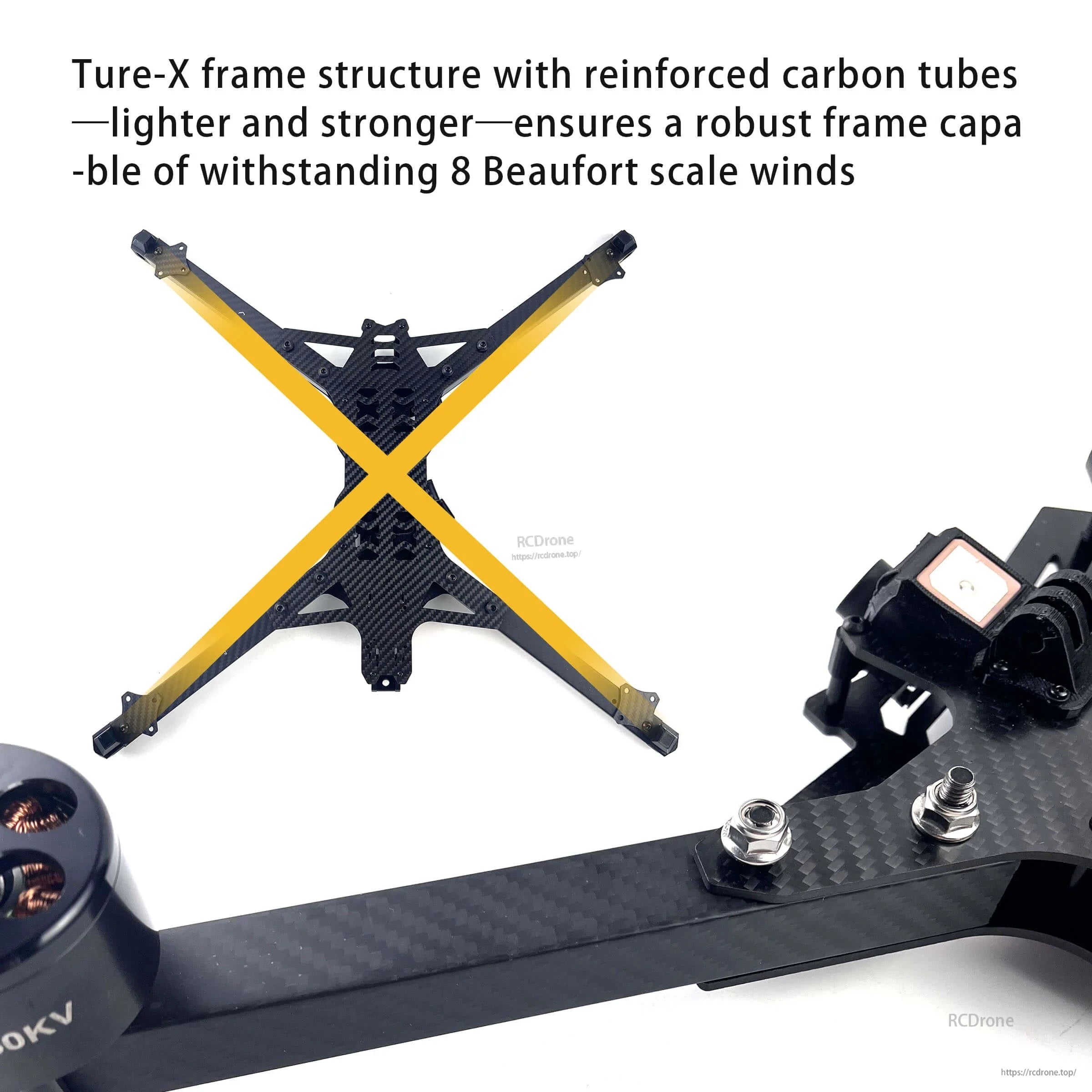 DarwinFPV Toruk13 13-Inch Long Range FPV Drone Frame