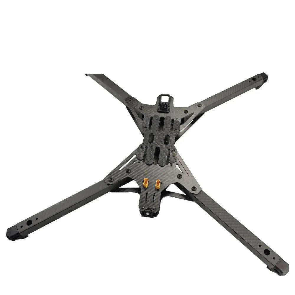 DarwinFPV Toruk15 15-inch True-X FPV drone frame assembled, carbon fiber plates and tube arms