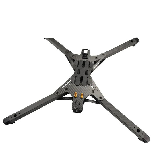 DarwinFPV Toruk15 15-inch True-X FPV drone frame assembled, carbon fiber plates and tube arms