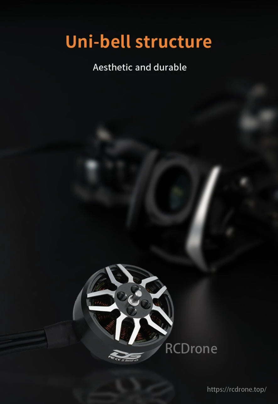 DeepSpace Aether 1505 Brushless FPV Motor, A high-performance 4S brushless motor for 2.5-3.5 inch FPV freestyle drones.