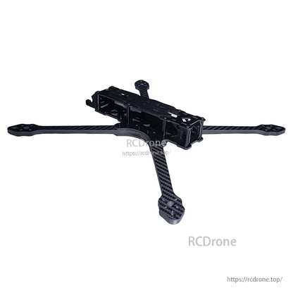 DeepSpace DS Lancer 7 MK1 FPV Frame, DeepSpace DS Lancer 7 MK1 FPV carbon fiber quadcopter frame with long arms and central cage