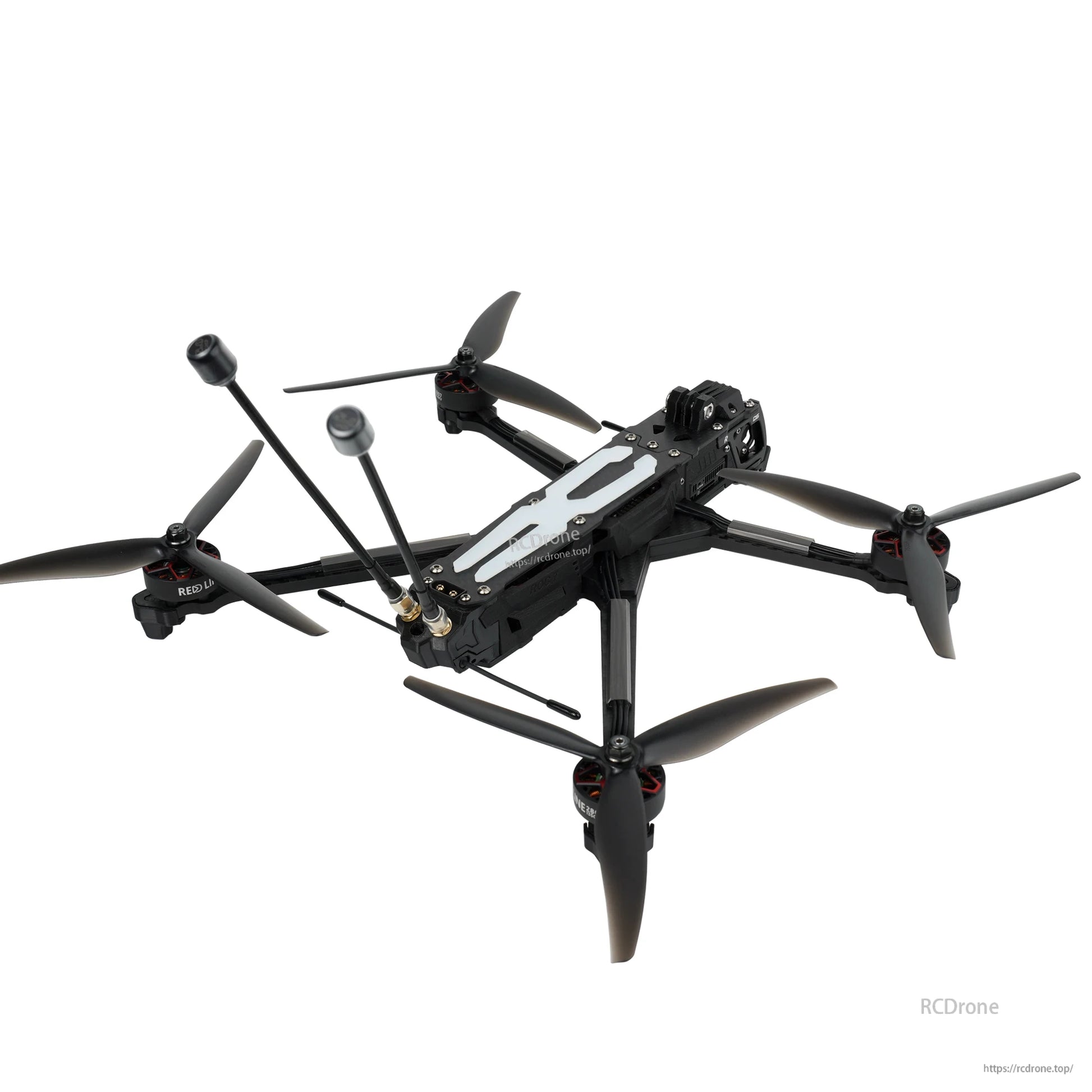 DeepSpace ROC7 7-Inch Long Range FPV, DeepSpace ROC7 O4PRO 7 Inch Long Range FPV, DeepSpace ROC7 O4PRO 7-inch long range FPV quadcopter with carbon frame, four props, and dual antennas