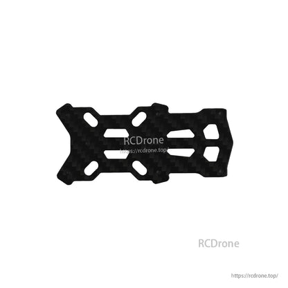 DeepSpace SEEKER 3 O4Pro FPV frame carbon fiber plate with mounting holes and cable cutouts