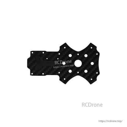 DeepSpace SEEKER 35 O4Pro FPV Frame, Carbon fiber FPV drone frame replacement plate with multiple mounting holes, compatible with DeepSpace SEEKER 35