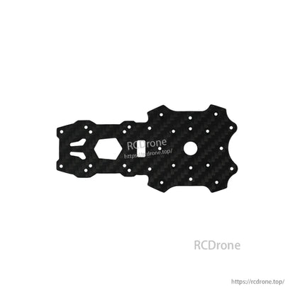 DeepSpace SEEKER 35 O4Pro FPV Frame, Carbon fiber FPV drone frame replacement plate with multiple mounting holes for DeepSpace SEEKER 35 O4Pro