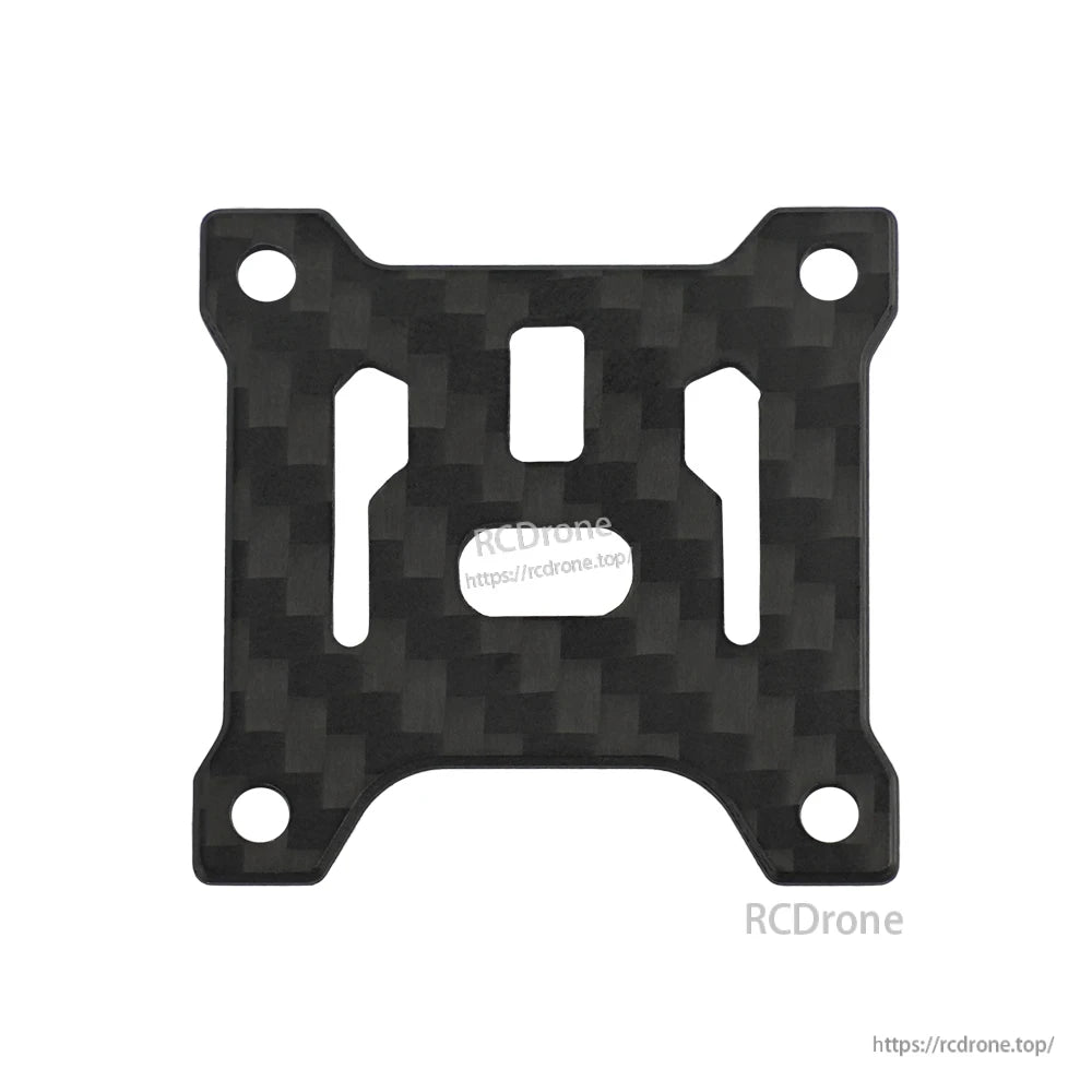 DeepSpace SEEKER 5 O4 Pro DC/XL FPV frame carbon fiber plate with four mounting holes and center cutouts