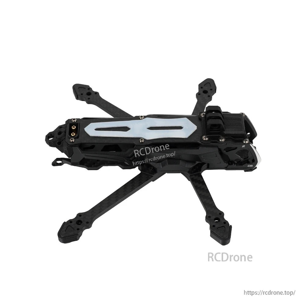 DeepSpace SEEKER35 3.5inch FPV Frame, DeepSpace SEEKER35 3.5-inch FPV drone frame with carbon fiber arms and metal top plate brace