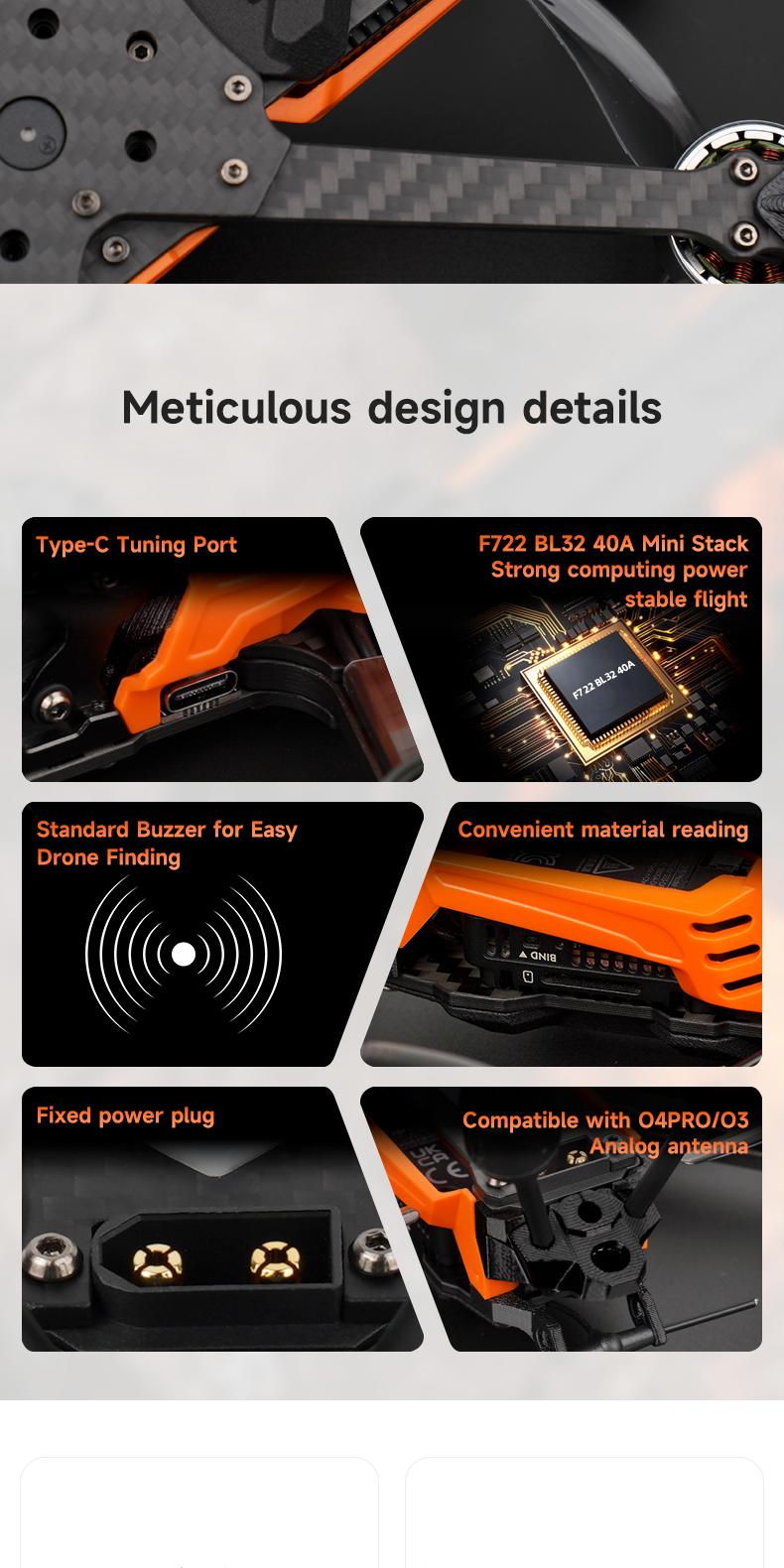 DeepSpace SEEKER35 3.5inch Freestyle FPV Drone DCXL GPS