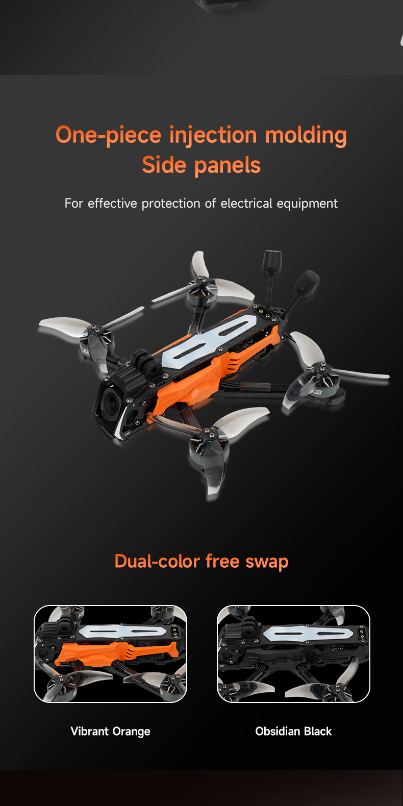 DeepSpace SEEKER35 3.5inch Freestyle FPV Drone DCXL GPS