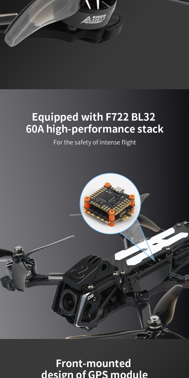 DeepSpace SEEKER5 5-Inch Freestyle FPV Drone 6S with GPS | DJI O4 Pro / O3 Air Unit / Analog PNP