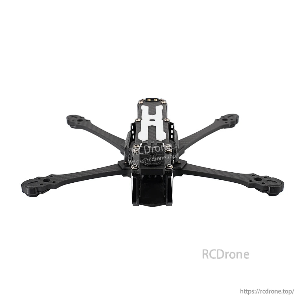 DeepSpace SEEKER5 5-inch FPV freestyle carbon fiber frame kit with four arms and center stack plates