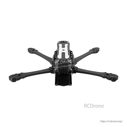 DeepSpace SEEKER5 5-inch FPV freestyle carbon fiber frame kit with four arms and center stack plates
