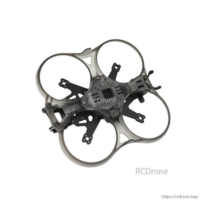 DeepSpace Stellar 25 2.5inch Freestyle FPV Frame, DeepSpace Stellar 25 2.5-inch FPV drone frame with four prop guards and carbon-style X arms