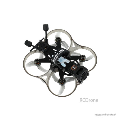 DeepSpace Stellar 25 2.5inch Whoop FPV, DeepSpace Stellar 25 2.5-inch whoop FPV drone with ducted prop guards, front camera, and dual antennas