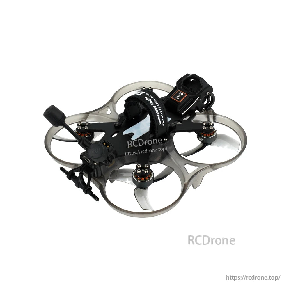 DeepSpace Stellar 25 2.5inch Whoop FPV, DeepSpace Stellar 25 2.5-inch whoop FPV drone with ducted prop guards, front camera and antenna