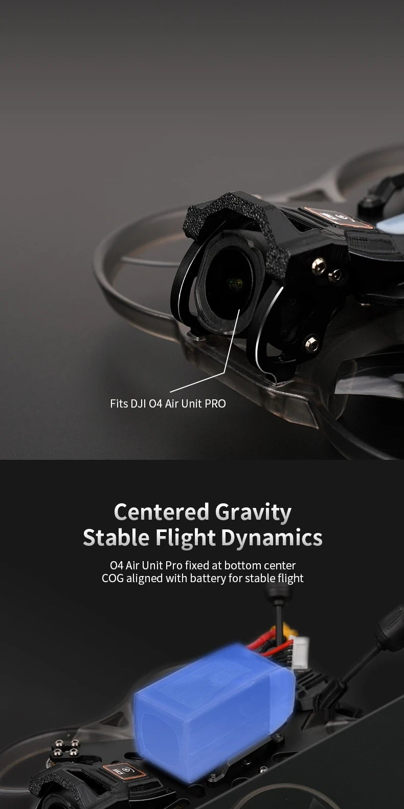 DeepSpace Stellar 25 2.5inch Whoop FPV Drone HD O4PRO (Without Cam/VTX) with Aether 1404 Motor