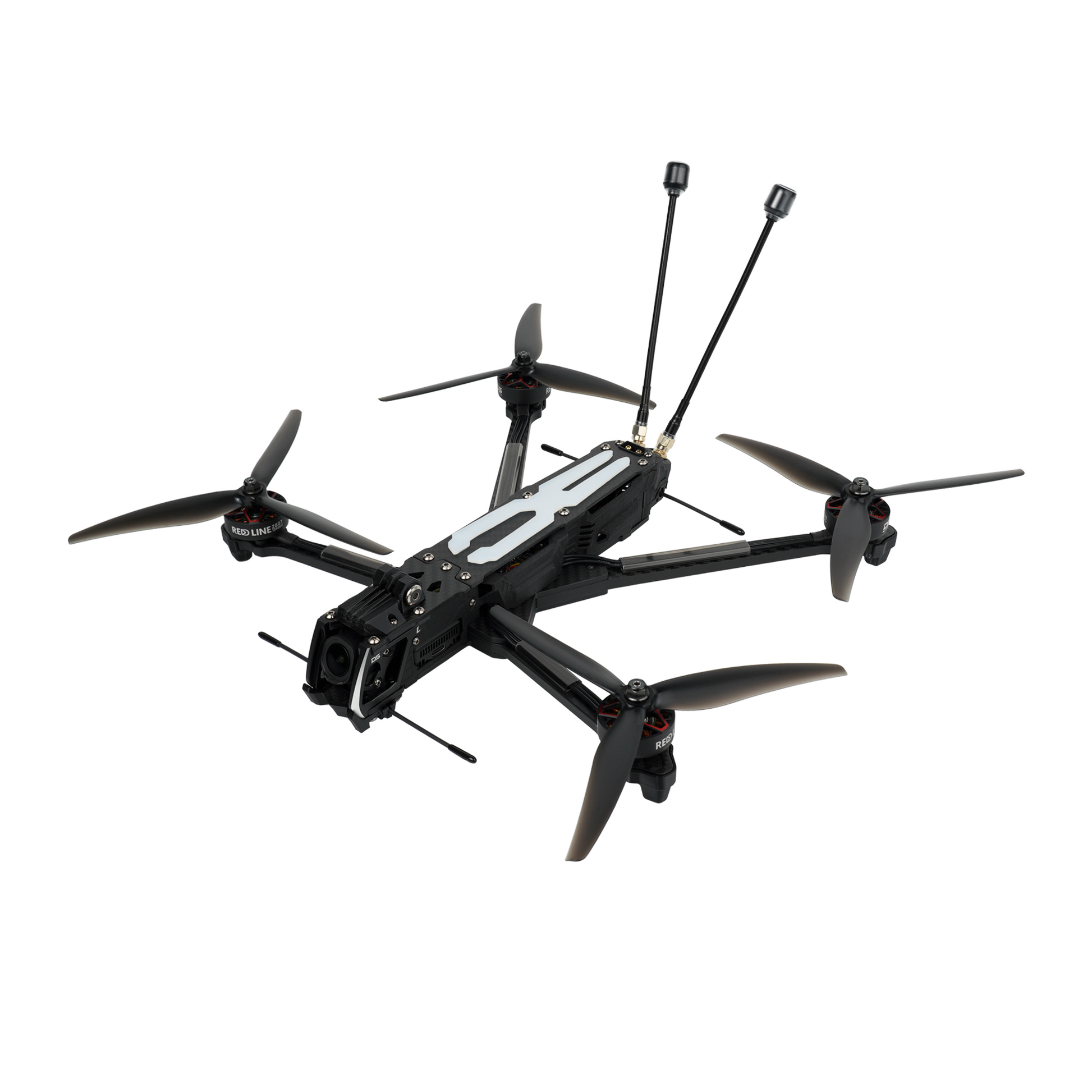 DeepSpace ROC7 7-Inch Long Range FPV, DeepSpace ROC7 O4PRO 7 Inch Long Range FPV, DeepSpace ROC7 O4PRO 7-inch long range FPV quadcopter with front camera, four propellers, and dual antennas