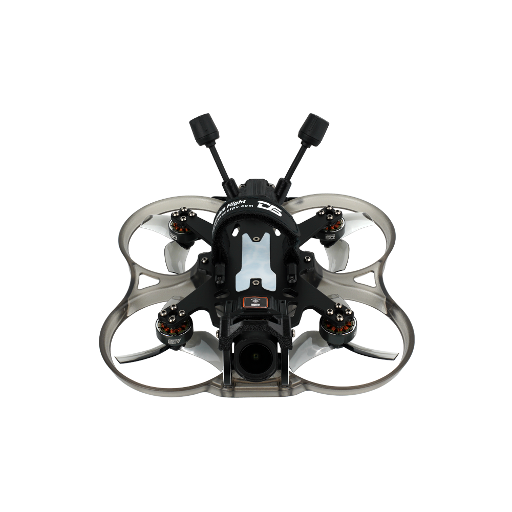 DeepSpace Stellar 25 2.5inch Whoop FPV, DeepSpace Stellar 25 2.5-inch whoop FPV drone with ducted frame, front FPV camera, and dual antennas