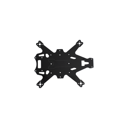 DeepSpace Stellar25 O4Pro FPV quadcopter replacement frame plate with four arms and multiple mounting holes