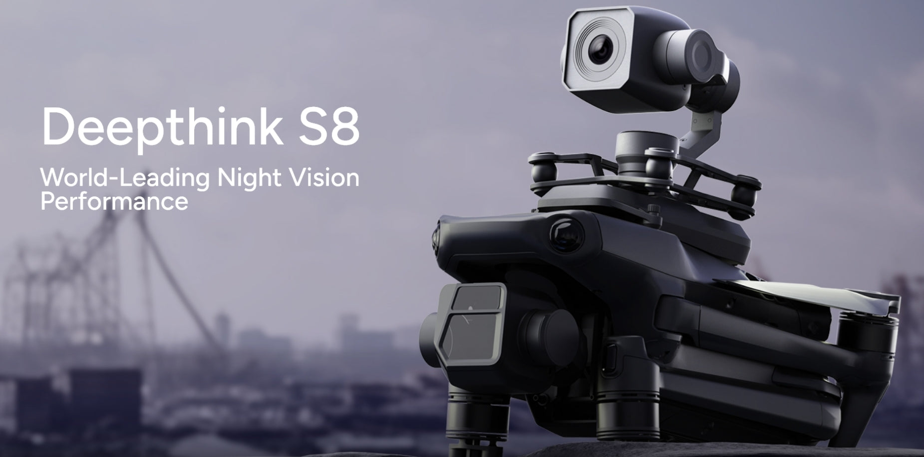 The Deepthink S8 offers exceptional night vision capabilities with leading technology for enhanced visibility and surveillance.