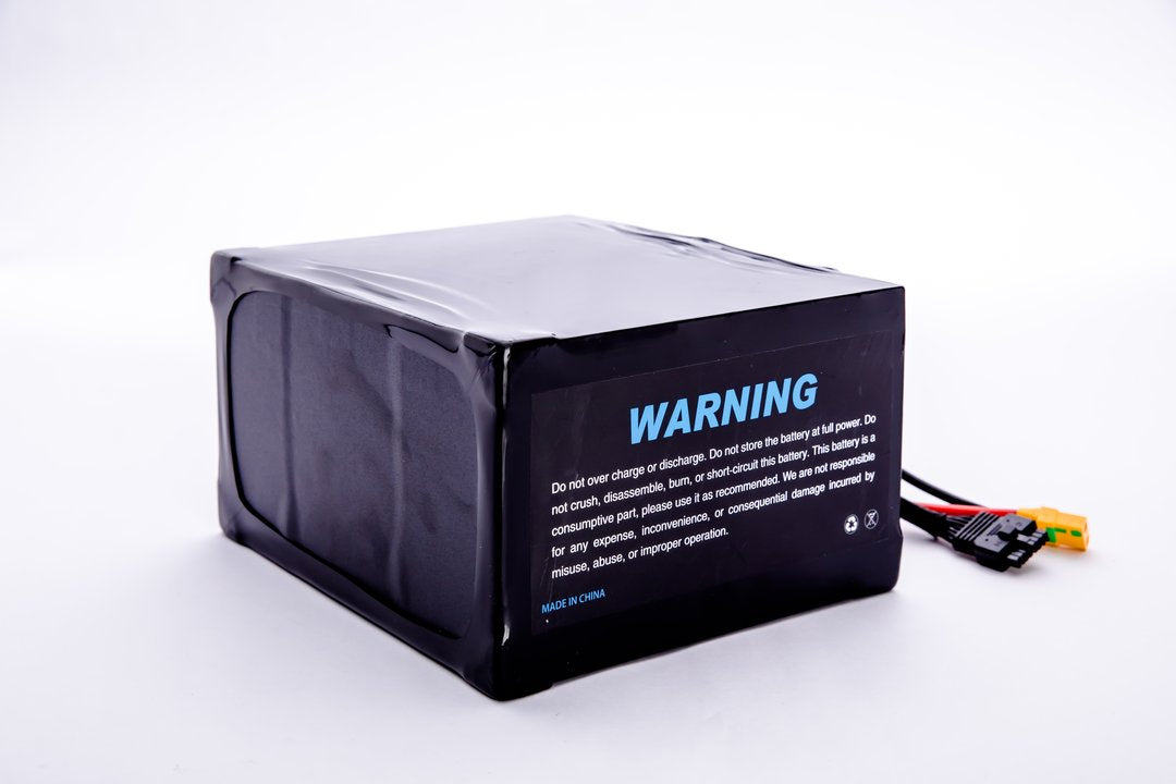 Diamond HVT 12S battery for drone use, ultra-low temperature and semi-solid Li-ion design.