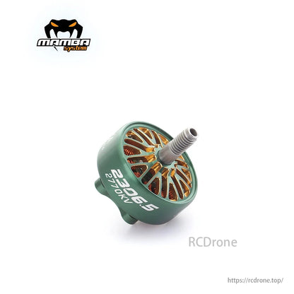 Diatone Mamba Toka 2306.5 motor for FPV drones, supporting 4-6S batteries and 5-6 inch props.
