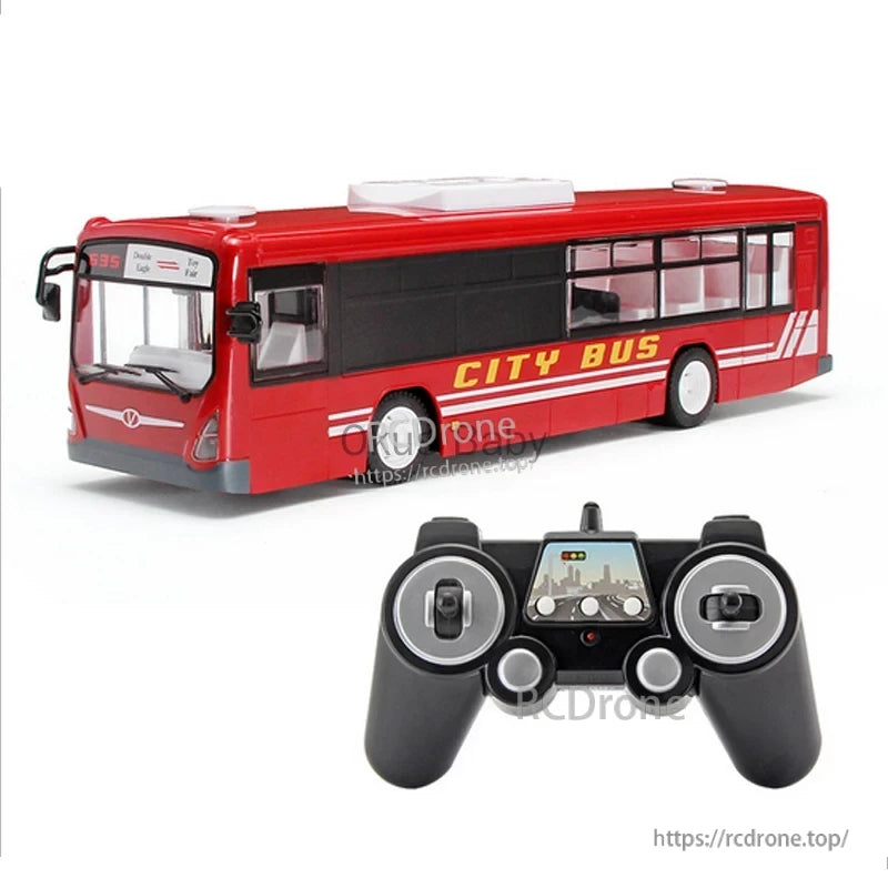 Double E 6Ch RC Bus, This RC bus is CE certified and packaged for gifting.