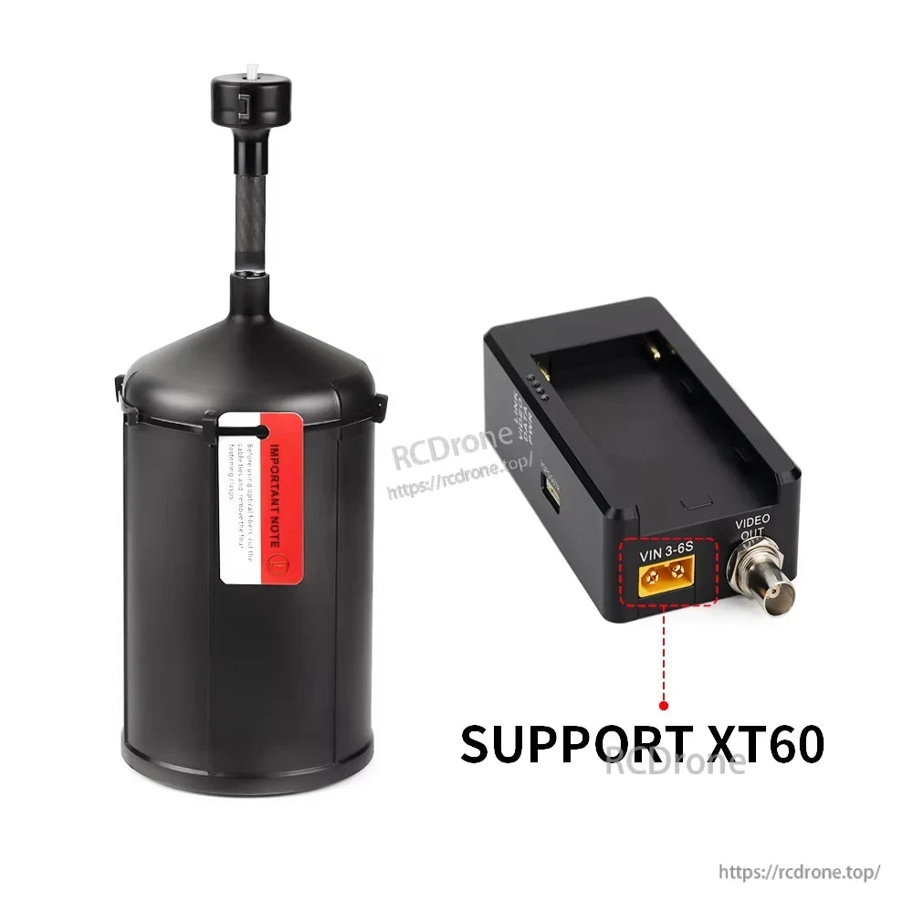 Drone Fiber Optic Extender, The Optical Fiber Image Data Module Relay Extender Module establishes a wired link using single-mode optical fiber for distances up to 20km.