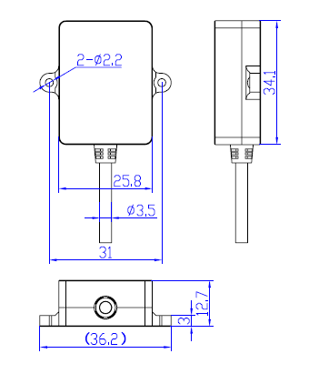 it has a very high level of resolution (10 nT) and ultra-low magnetic