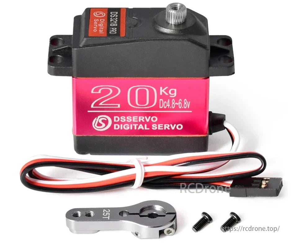Dsservo DS3218 20KG DS3225 25KG DS3235 35KG Waterproof Servo 180/270 Degree for 1/8 1/10 1/12 RC Cars Metal Gear Digital Servo