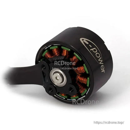 E-power RC X3115 brushless motor, available in 900KV, 1050KV, or 1200KV, fits 6S systems, measures 37×45.3mm, ideal for 8–10 inch props and 10-inch FPV drones.