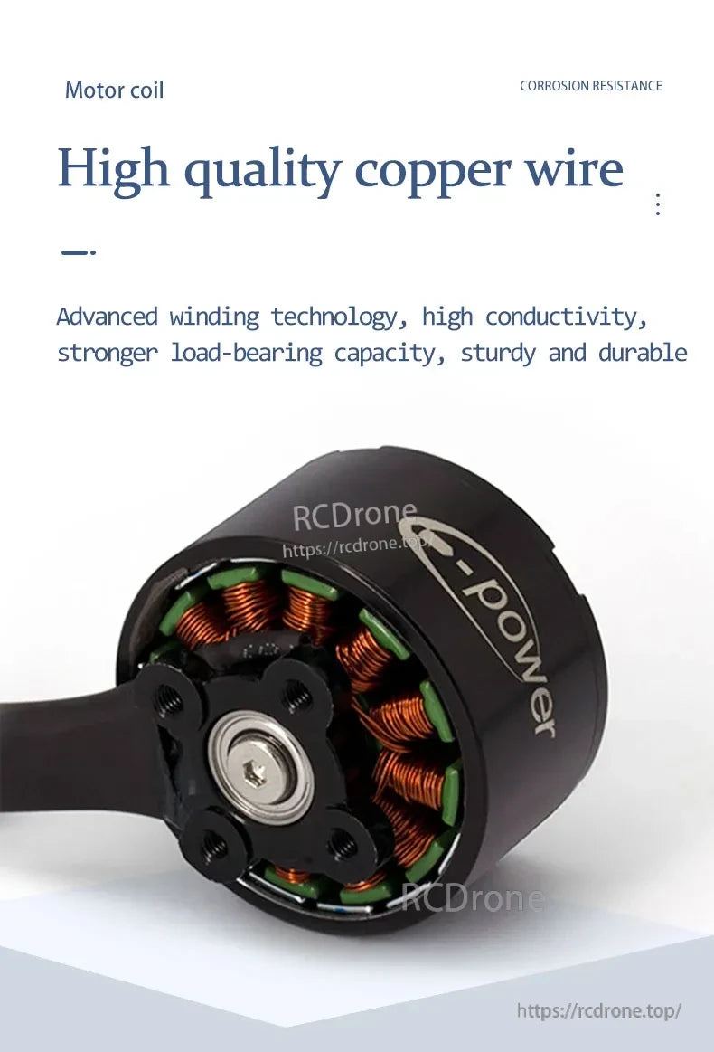 High quality copper wire motor coil, corrosion resistant, durable design
