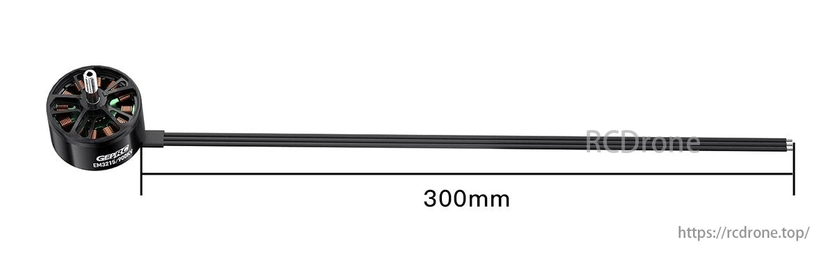 EM3215 FPV Motor, Performance comparison results for different motor models tested on an iPhone 6S device.