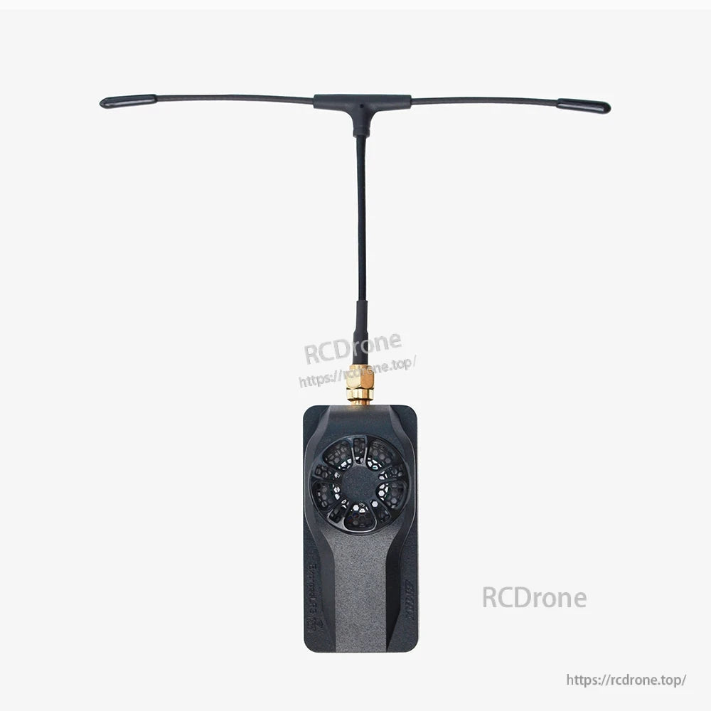 Aeris Link Micro module with T-style antenna, front view centered on cooling vent grille