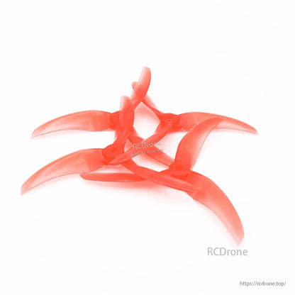 EMAX Avan Scimitar 5028 propeller set grouped on white background, angled view