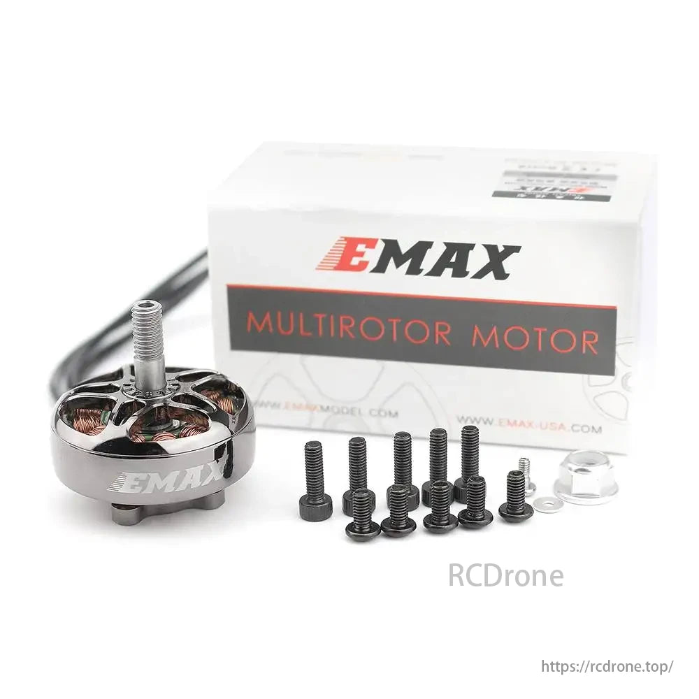 EMAX ECOII 2807 Brushless Motor, A powerful long-range cruiser or responsive racing drone can be built with ECOII 2807, delivering reliable torque and balanced performance.