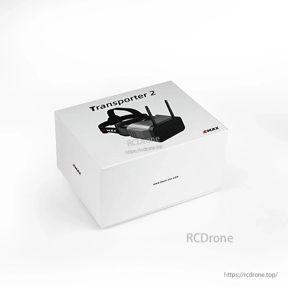 Transporter 2 retail box packaging with product image on lid