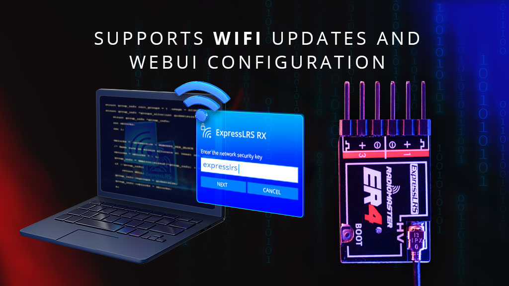 RadioMaster ER4 2.4GHz ELRS PWM Receiver - Light Weight and Small Size Suitable for Small Aircraft,FPV Drone, RC Car, Boat 12 RadioMaster ER4 2.4GHz ELRS PWM Receiver