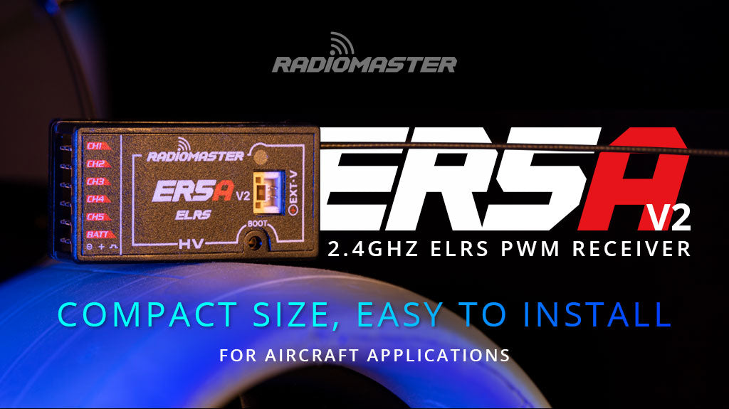 ER5A V2 2.4GHz ELRS PWM Receiver
