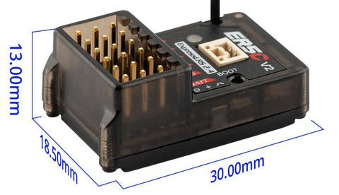 RadioMaster ER5C V2 2.4GHz ELRS PWM Receiver - Drive Up to 5 Servos Designed For Surface, Marine R/C Applications 17 RadioMaster ER5C V2 2.4GHz ELRS PWM Receiver, Compatible with all 2.4GHz ExpressLRS modules and transmitters with built-in 2.4