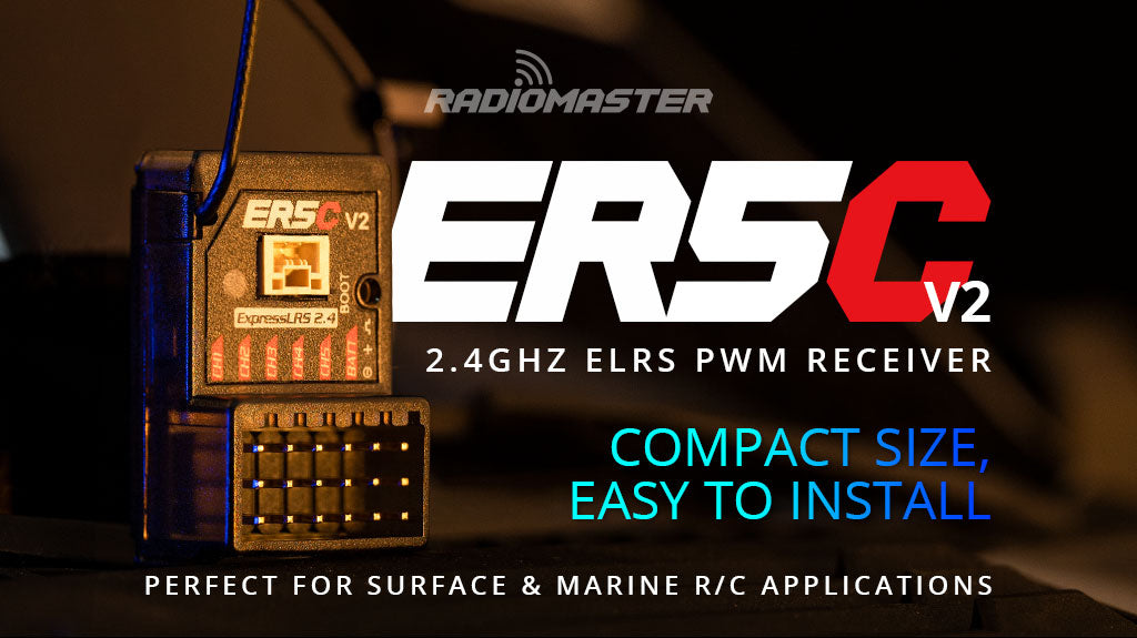 ER5C V2 2.4GHz ELRS PWM Receiver