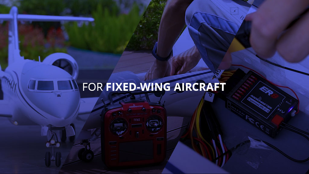 RadioMaster ER8 2.4GHz ELRS PWM Receiver - 100mw PWM Receiver Specially Designed For Fixed-wing Aircraft Airplane Drone With Dual Antenna 17 RadioMaster ER8 2.4GHz ELRS PWM Receiver