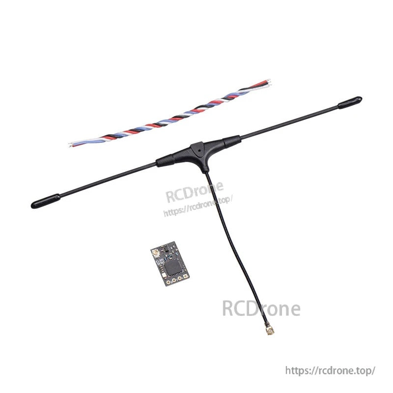 ExpressLRS 900RX Open Source ELRS receiver kit with IPEX-1 T antenna and wiring lead