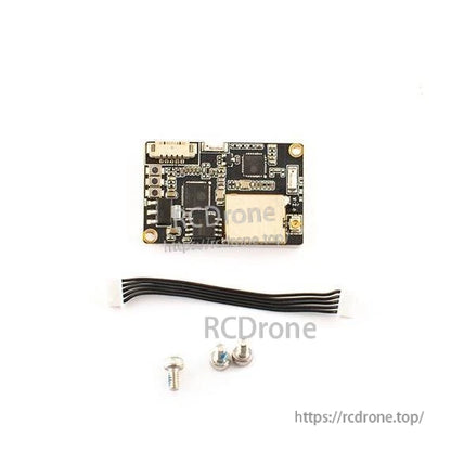 ExpressLRS (ELRS) module PCB with wiring harness and mounting screws for RadioMaster Zorro/TX12 Mark II/Pocket