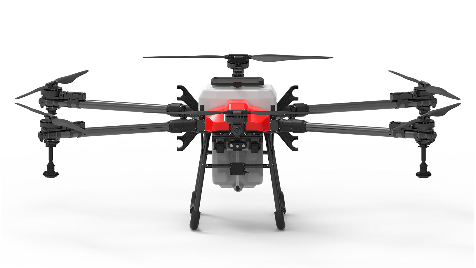 The drone offers extended hovering time, with up to 20 minutes of no-load hovering and 7 minutes of full-load hovering.