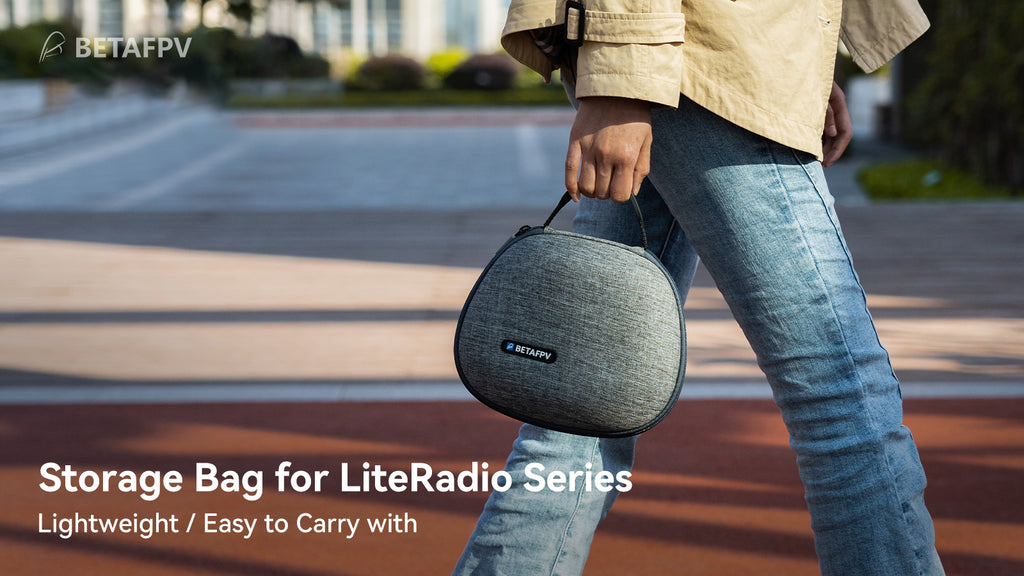 BETAFPV LiteRadio 3/2 SE Radio Transmitter, Betafpy Storage Bag for LiteRadio Series Lightweight Easy to with betafp