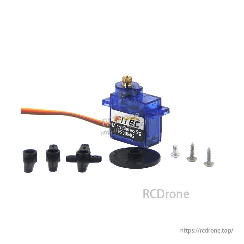FEETECH FS90MG Digital Servo, FEETECH FS90MG Micro Servo 9g 180° Range Copper Gear