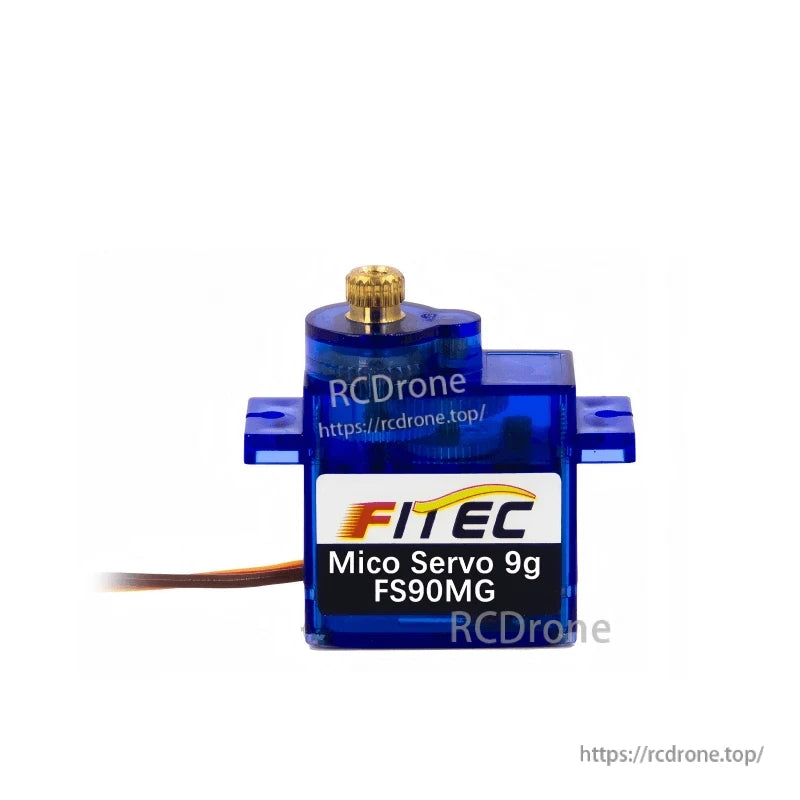 FEETECH FS90MG Digital Servo, FEETECH FS90MG is a 9g micro servo with 2.2kg.cm torque, 180° range, copper gears, and operates at 4.8–6V.