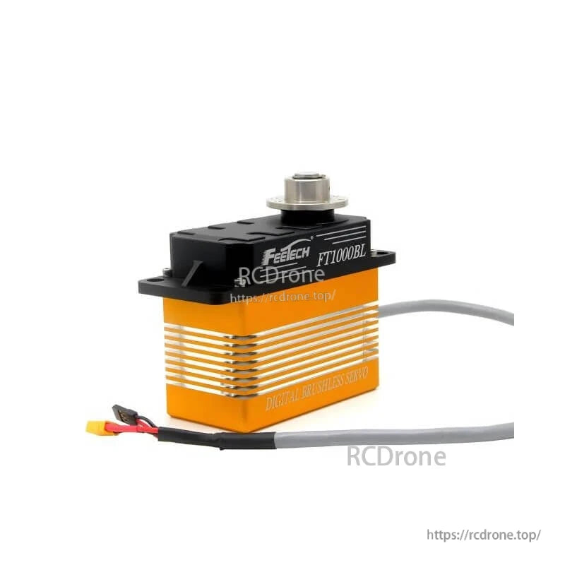 FEETECH FT1000 Servo, FEETECH FT1000BL is a 24V digital brushless servo with 1000kg.cm torque, steel gears, and aluminum case for high-performance applications.