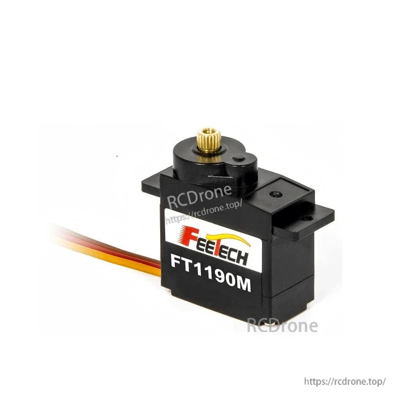FEETECH FT1190M Servo Motor: coreless digital, 200° travel, metal gear, 3.5 kg.cm torque at 6V, suitable for robotics and automation projects.